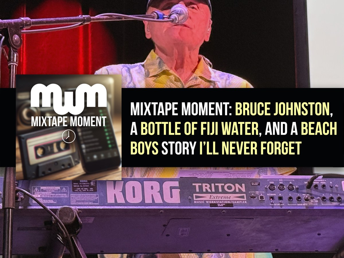 Mixtape Moment: Bruce Johnston, a Bottle of Fiji Water, and a Beach Boys Story I’ll Never Forget